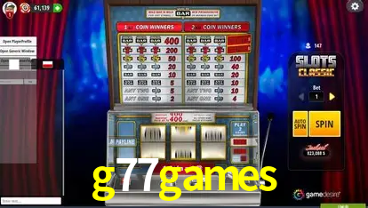 A Popularidade dos Caça-Níqueis no g77games