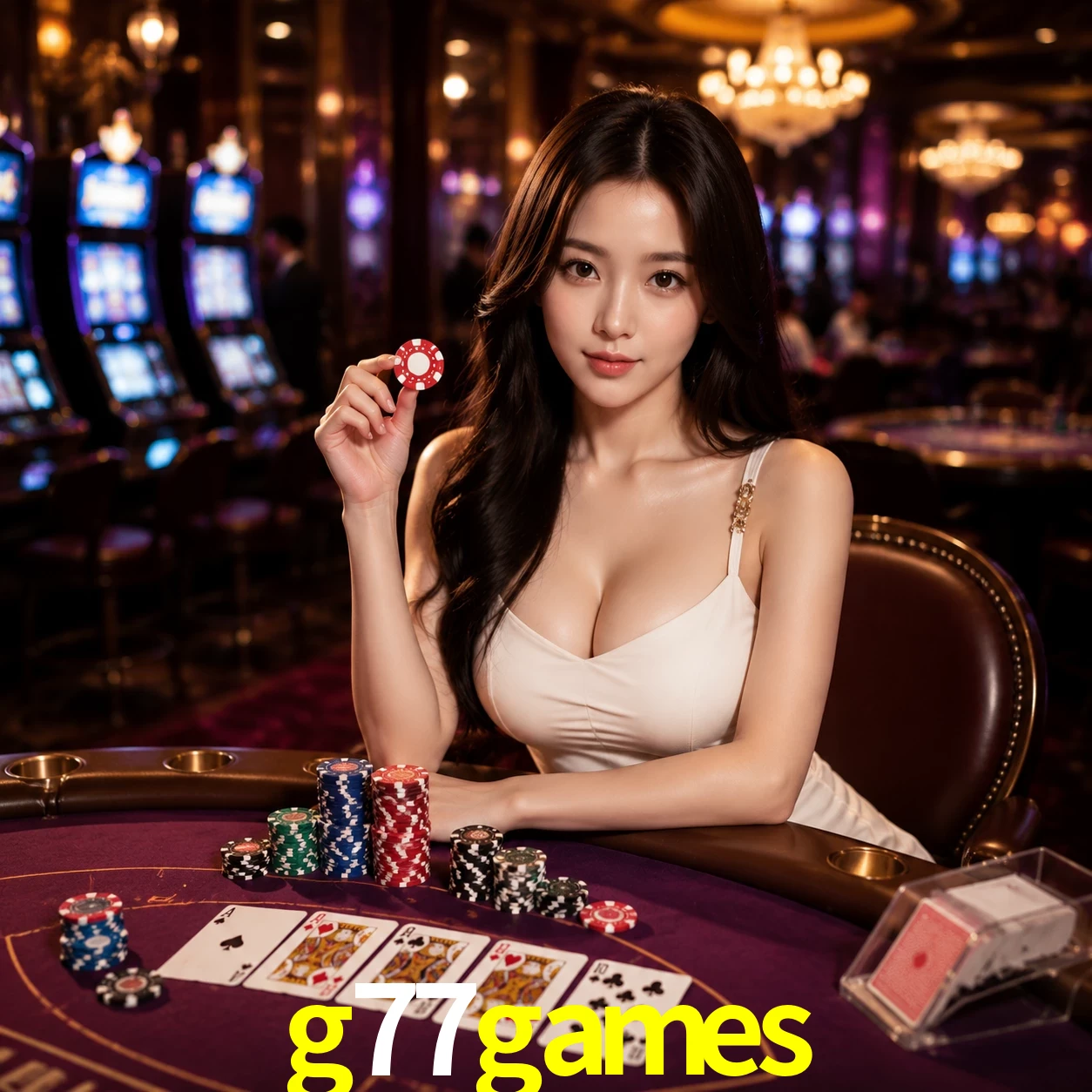Cassino ao vivo g77games dealers