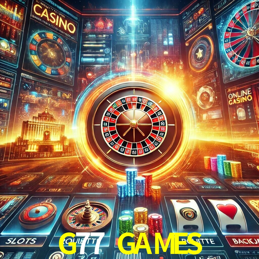 Visão geral dos jogos no G77 GAMES